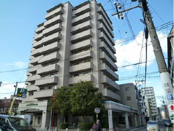 広島市中区猫屋町、マンションの外観画像です