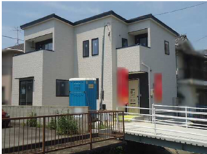 呉市広古新開、新築一戸建ての外観画像です
