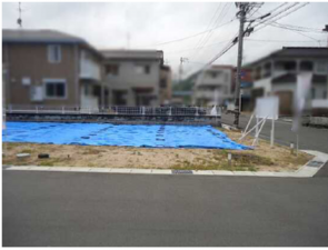 呉市広文化町、土地の画像です