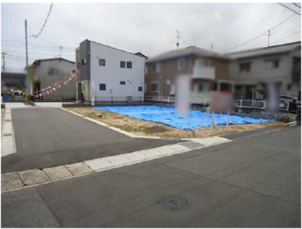 呉市広文化町、土地の画像です