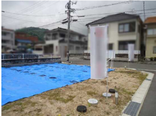 呉市広文化町、土地の画像です