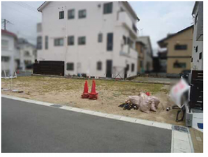 呉市広文化町、土地の画像です