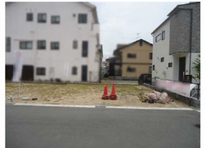 呉市広文化町、土地の画像です