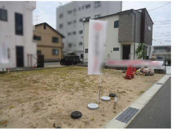 呉市広文化町、土地の画像です