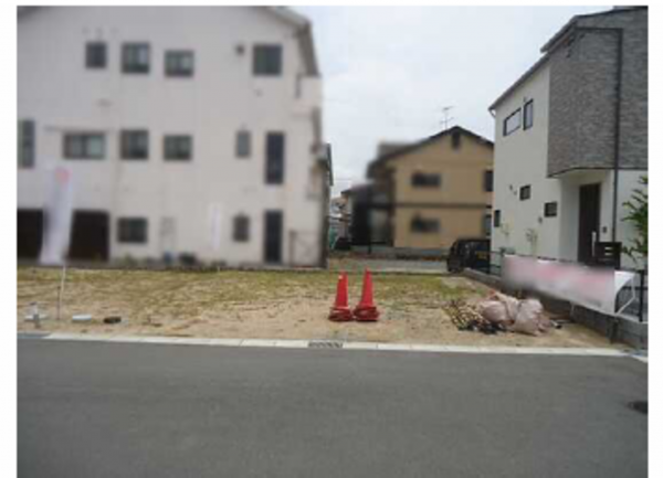 呉市広文化町、土地の画像です