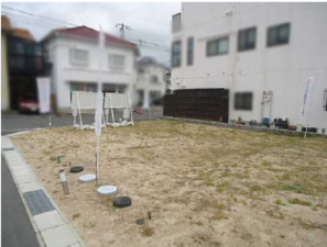 呉市広文化町、土地の画像です