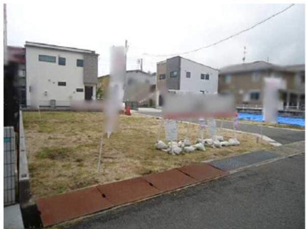 呉市広文化町、土地の画像です