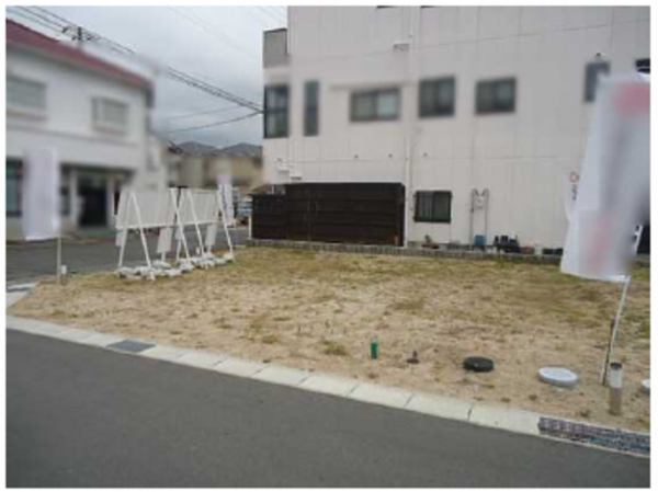 呉市広文化町、土地の画像です