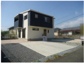 呉市焼山桜ヶ丘、中古一戸建ての外観画像です