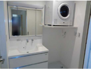 呉市広弁天橋町、中古一戸建ての洗面画像です