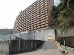 広島市西区田方、マンションの外観画像です