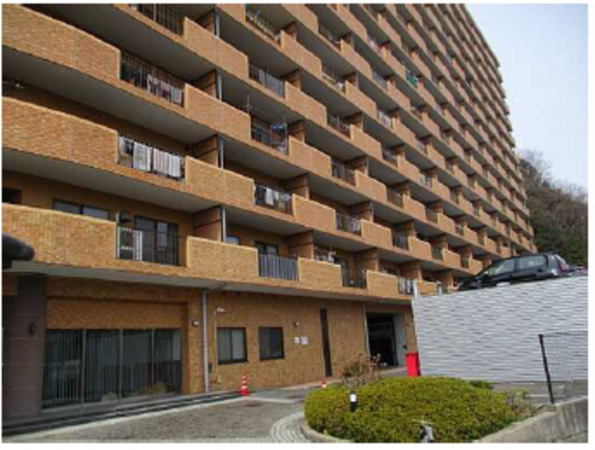 広島市西区田方、マンションの外観画像です