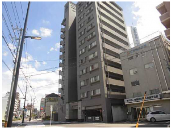 広島市西区中広町、マンションの外観画像です