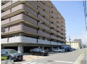 広島市西区南観音、マンションの外観画像です