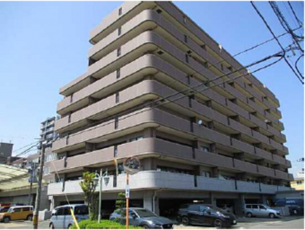 広島市西区南観音、マンションの外観画像です