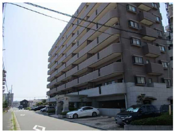 広島市西区南観音、マンションの外観画像です