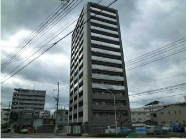 広島市中区羽衣町、マンションの外観画像です