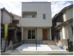 呉市広弁天橋町、中古一戸建ての外観画像です