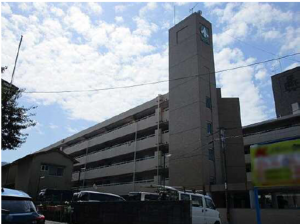 広島市東区戸坂千足、マンションの外観画像です