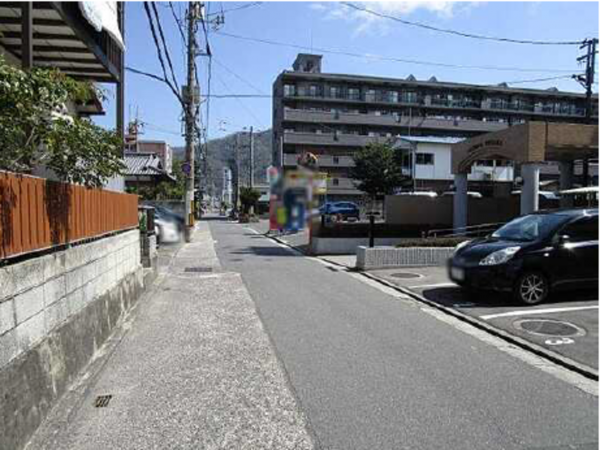 広島市東区戸坂千足、マンションの画像です