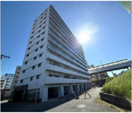 広島市西区南観音町、マンションの外観画像です