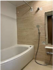 呉市広駅前、マンションの風呂画像です