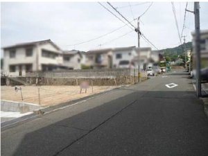 呉市八幡町、土地の画像です