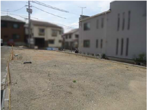 呉市八幡町、土地の画像です