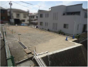 呉市八幡町、土地の画像です