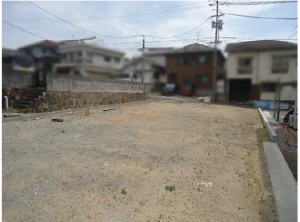 呉市八幡町、土地の画像です