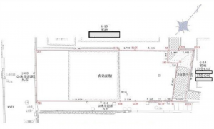 呉市八幡町、土地の間取り画像です