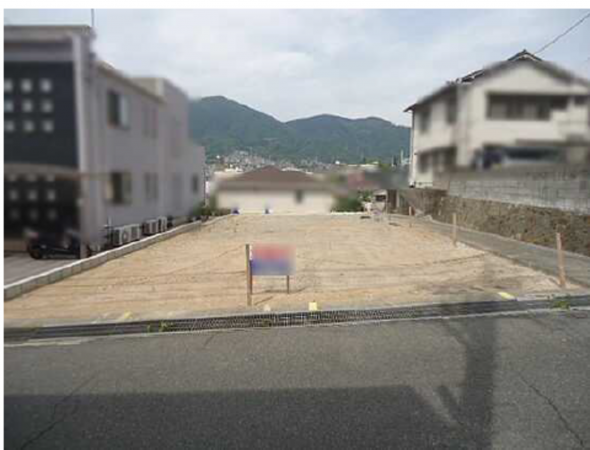 呉市八幡町、土地の画像です