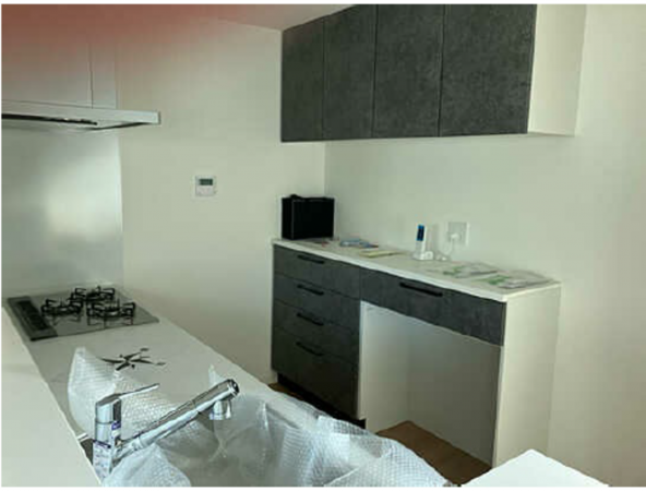 呉市本通、中古一戸建てのキッチン画像です