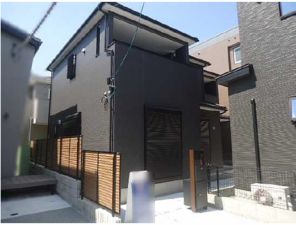 呉市広古新開、新築一戸建ての外観画像です