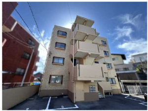 広島市西区古江東町、収益物件/マンションの外観画像です