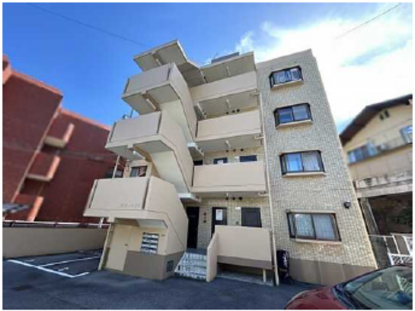 広島市西区古江東町、収益物件/マンションの外観画像です