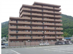 呉市広白石、マンションの外観画像です