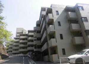 広島市西区新庄町、マンションの外観画像です