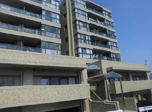 広島市西区新庄町、マンションの外観画像です