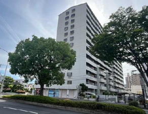 広島市中区江波南、マンションの外観画像です