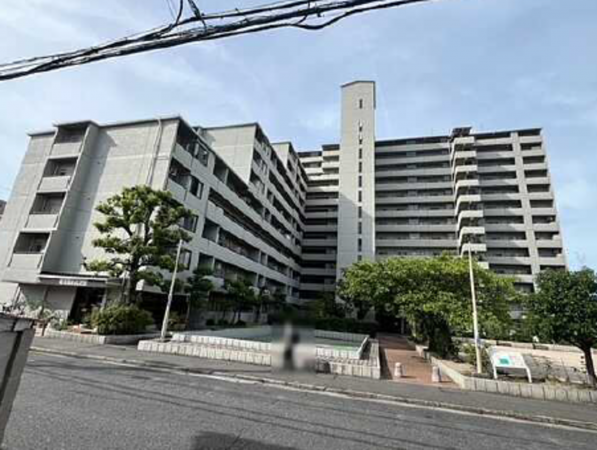 広島市中区江波南、マンションの外観画像です