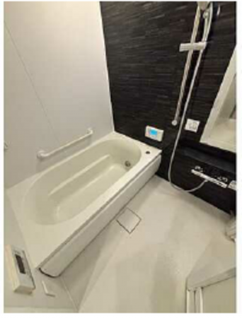 広島市中区東白島町、マンションの風呂画像です