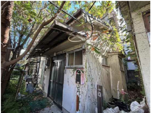 広島市西区観音新町、中古一戸建ての外観画像です