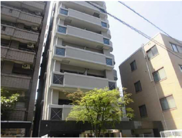 広島市西区打越町、マンションの外観画像です