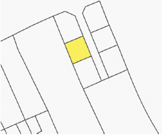 広島市東区温品、土地の間取り画像です