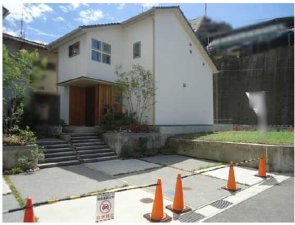 呉市宮原、中古一戸建ての外観画像です