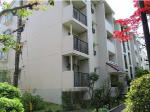 広島市西区鈴が峰町、マンションの外観画像です