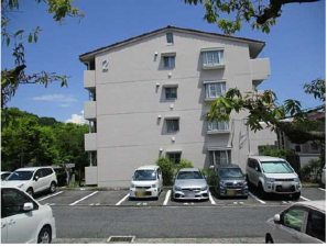 広島市西区鈴が峰町、マンションの外観画像です