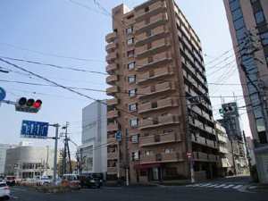 広島市西区西観音町、マンションの外観画像です