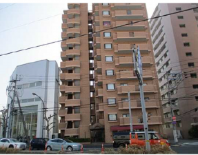 広島市西区西観音町、マンションの外観画像です